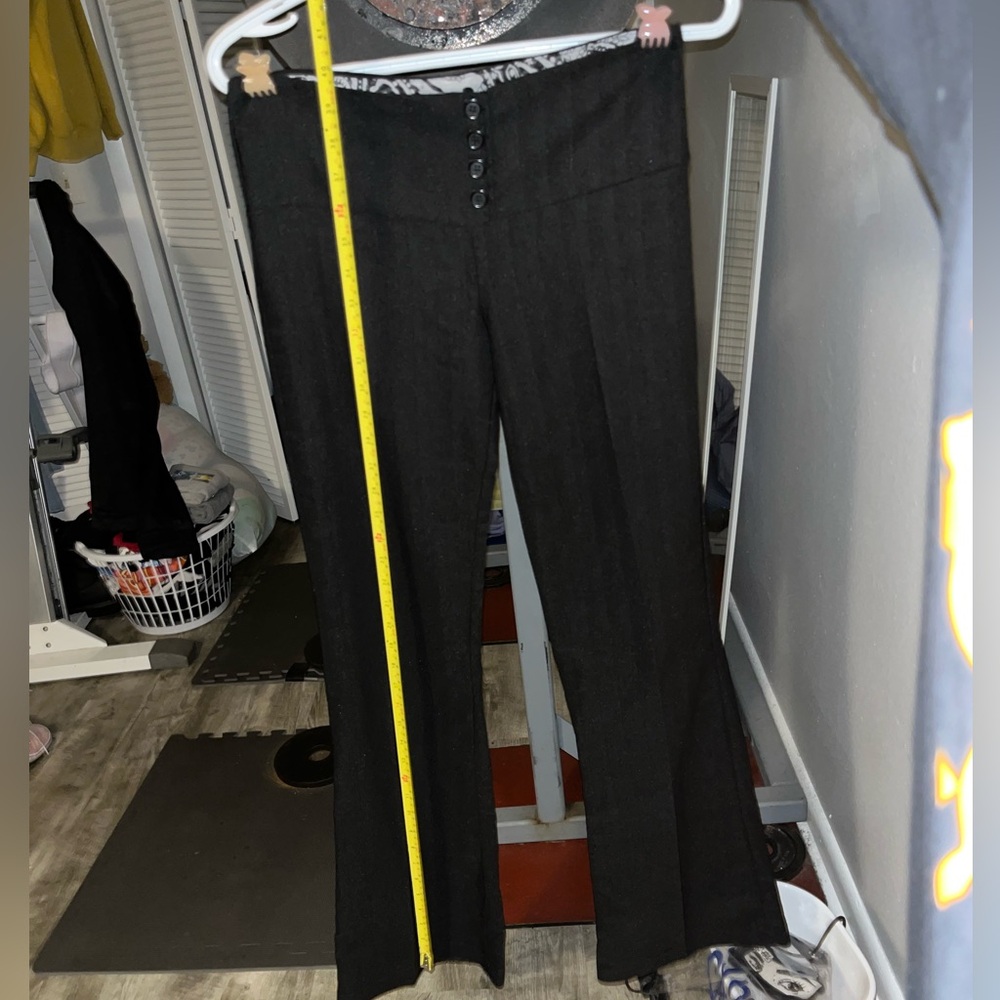 Black dress office work pants